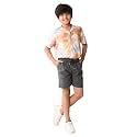 LILPICKS Boys Ombre Printed Shirt With Shorts