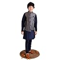 LILPICKS Boys Solid Kurta Pyjama Set with