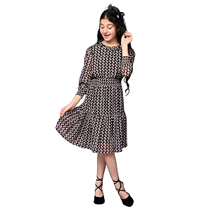 LILPICKS Girls All Over Printed Drop Waist
