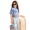 LILPICKS Tie Dye Printed Drop Shoulder Loose