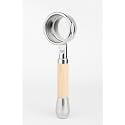 LILQ 58mm Bottomless Naked 2 Ears Portafilter | Compatible with Breville Machines | Stable Handle (Maple Fusion, 58mm For Breville)