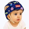 LILTOES Baby Head Protector for Safety of Kids 6M to 60M- Baby Safety Helmet with Proper Air Ventilation &amp; Corner Guard Protection (Aqua Alien)