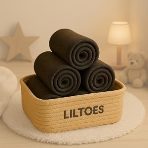 liltoes smartdry 5-layer booster pads for cloth diaper  high absorbent 5 layer washable and reusable  wet free booster inserts  the ultimate baby cloth diaper soaker inserts pack of 3