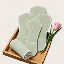 LILTOES SmartDry 5-Layer Booster Pads for Cloth Diaper The Ultimate Baby Cloth Diaper Soaker Inserts (Green) Pack Of 5