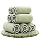 LILTOES SmartDry 5-Layer Booster Pads for Cloth Diaper The Ultimate Baby Cloth Diaper Soaker Inserts (Green) Pack Of 7