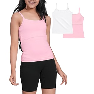 Lily Chic Padded Camisole for Girls Cotton