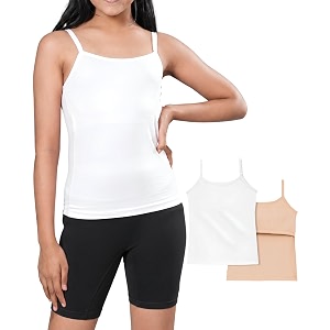Lily Chic Padded Camisole for Girls Cotton