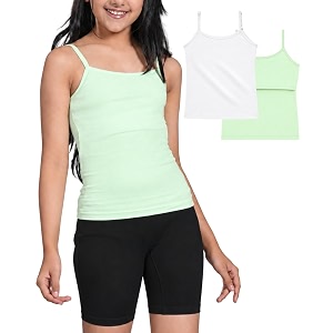 Lily Chic Padded Camisole for Girls Cotton