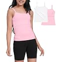 Lily Chic Padded Camisole for Girls Cotton