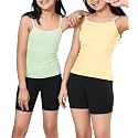Lily Chic Padded Camisole for Girls Cotton