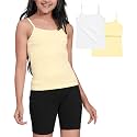 Lily Chic Padded Camisole for Girls Cotton