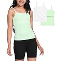 Lily Chic Padded Camisole for Girls Cotton