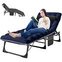 LILYPELLE Folding Camping Cot, Extra Wide Heavy Duty Sleeping Cots