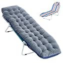 LILYPELLE Folding Camping Cot, Extra Wide Heavy Duty Sleeping Cots