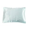 LilySilk 100% Pure Silk Pillowcase Toddler Travel Size, Pale Turquoise, 16" x 24"
