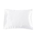 Lilysilk 100% Silk Pillowcase Travel Bedding Size, White, 12" x 16"