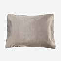 Lilysilk 100% Silk Pillowcase Travel Size, Coffee, 13" x 18"
