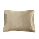 LilySilk 19 Momme 100% Mulberry Silk Pillowcase Travel Size, Taupe, 13" x 18"