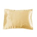 LilySilk Mulberry Silk Pillowcase Baby Toddler Travel Size, Gold, 15" x 22"
