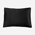 Lilysilk Pillowcase Mulberry Silk 19 Momme, Black, 15" x 22"