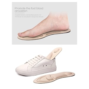 pack of 2 pair flat feet arch heel for foot support orthopaedic pain relied amp memory foam cushion inside shoe insole man women insoles shoes sole adjustable size unisex insole
