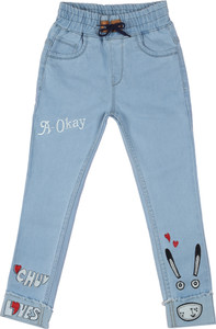 limcee slim boys  girls light blue jeans