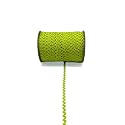 Lime 3/16" (5mm) Baby RIC Rac Trim – 24 Yards – Wavy Braid, Ideal for Sewing, Quilting, Hair Bows, Crafts