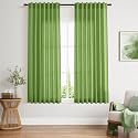 Lime Green Curtains 63 Inches Long 2
