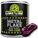 LiME LiNE Automotive Metal Flake Midcoat - No Reducer Needed (Purple, 1 Gallon)