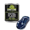 LiME LiNE Automotive Metal Flake Midcoat - No Reducer Needed (Blue, 1 Pint)