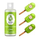 Lime Oil Based Food Coloring – 2 fl oz Professional Grade Concentrated Oil Food Dye for Melting Chocolate, Candy Melts, Cake Pops, Strawberries & Baking