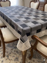 lime retail PVC 6 Seater Geometric Table