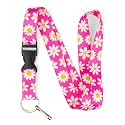 Limeloot Lanyard for Keys, ID Badge, Accessories | Neck Lanyard for Men and Women with Quick Release Buckle and Flat Ring