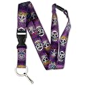 Limeloot Lanyard for Keys, ID Badge, Accessories | Neck Lanyard for Men and Women with Quick Release Buckle and Flat Ring
