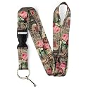 Limeloot Lanyard for Keys, ID Badge, Accessories | Neck Lanyard for Men and Women with Quick Release Buckle and Flat Ring