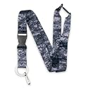 Limeloot Lanyard for Keys, ID Badge, Accessories | Neck Lanyard for Men and Women with Quick Release Buckle and Flat Ring
