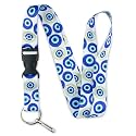 Limeloot Lanyard for Keys, ID Badge, Accessories | Neck Lanyard for Men and Women with Quick Release Buckle and Flat Ring