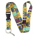 Limeloot Lanyard for Keys, ID Badge, Accessories | Neck Lanyard for Men and Women with Quick Release Buckle and Flat Ring