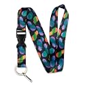 Limeloot Lanyard for Keys, ID Badge, Accessories | Neck Lanyard for Men and Women with Quick Release Buckle and Flat Ring