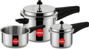 Limera ISI Certified Stainless Steel Cooker Combo