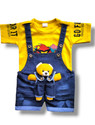 LIMITED EDITION PRIME Dungaree For Baby Boys & Baby Girls Casual Printed Cotton Blend