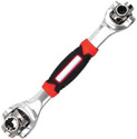 LIMRA 48-in-1 Universal Tiger Wrench Spanner Handy Wrench Spline Bolts Torx 360 Degree 6-Point Tiger Wrench Car Hand Tools 9-3/4L x 1-1/4W x 1-1/4H mm 48-in-1 Universal Wrench Spanner Handy Wrench Spline Bolts Torx 360 Deg