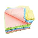 LIMTAS (100 Pcs) Selvet Cloth Microfiber Cleaning Cloths for Tablet, Smatphone Phone, Laptop, Camera, LCD Tv Screens and Any Other Delicate Surface [5inchX5inch] (Pcs-100), Multicolour