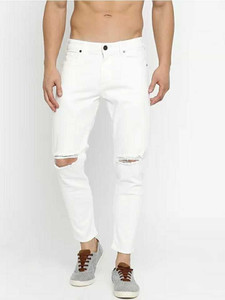 linaria Slim Men White Jeans