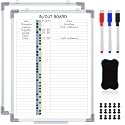 Lincia in and Out Magnetic Dry-Erase Board 24" x 18" White Board
