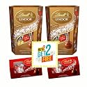 Lindt Lindor Assorted Chocolates Box - 137G - Pack Of 2 & Get Two Trio Milk 37.5G Free Special Gifts For Valentines Day, 900 Gram