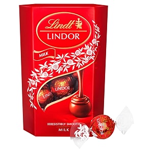 Lindt LINDOR Milk Chocolate Truffles 7.05 oz