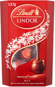 LINDT Lindor Milk Chocolates Smooth Melting
