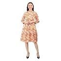 A-Line Floral Printed Fit amp Flared Western