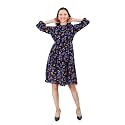 A-Line Floral Printed Fit amp Flared Western